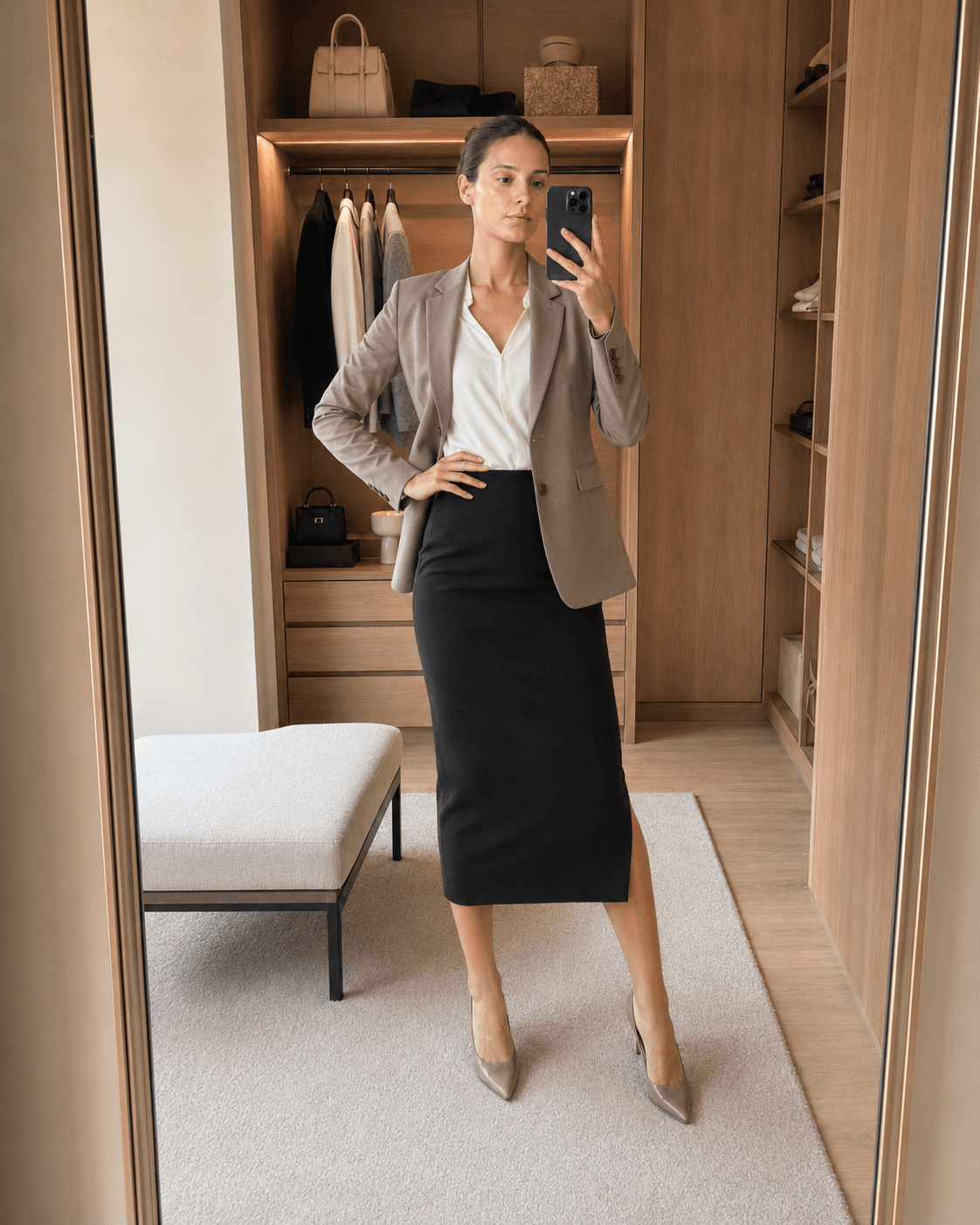 Excellent outfit fit sample
