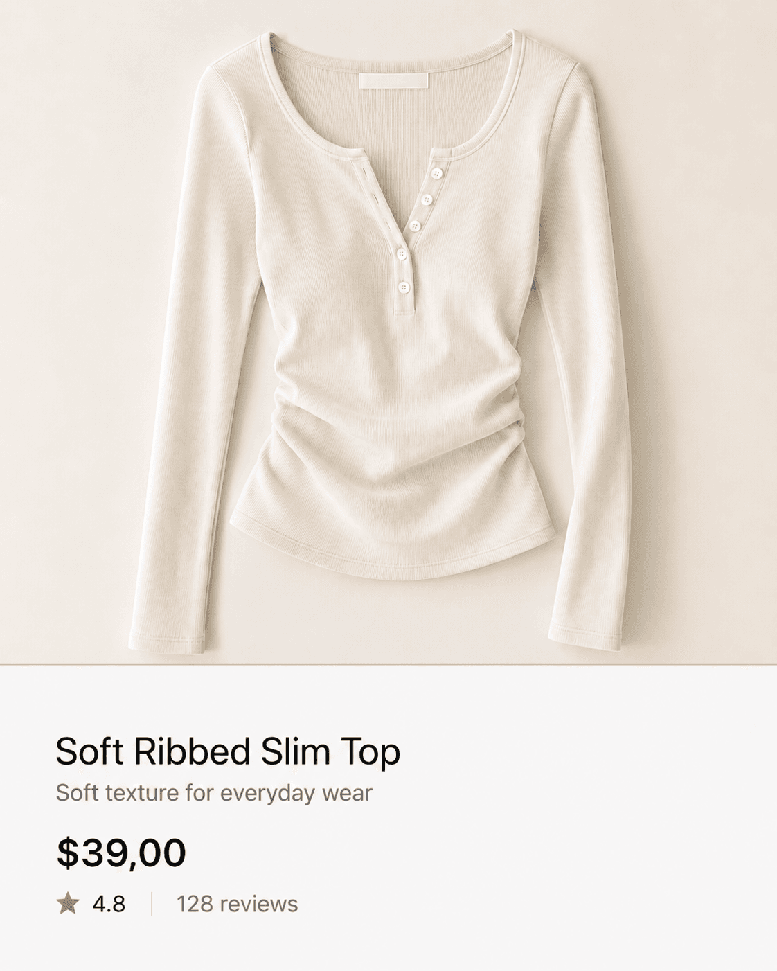 Soso product fit sample